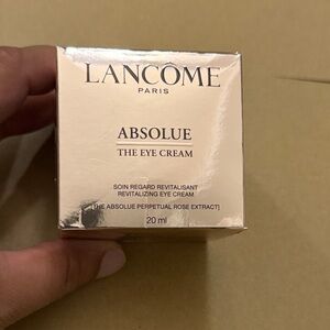 Lancome Absolue The Eye Cream packing opened not used free shipping